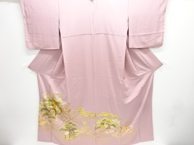 JAPANESE KIMONO / TOMESODE / ONE CREST / GOSHO DOLL